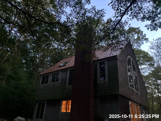 Copper Penny Interlock metal roof in West Kingston, RI