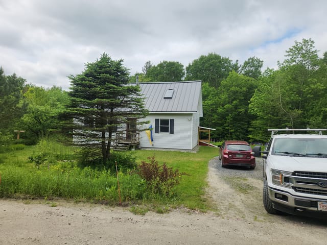 Musket Grey Interlock metal roof in Jericho, VT