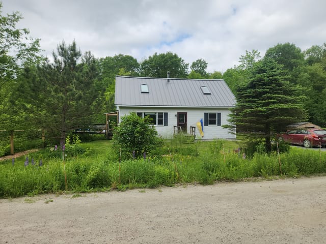 Musket Grey Interlock metal roof in Jericho, VT