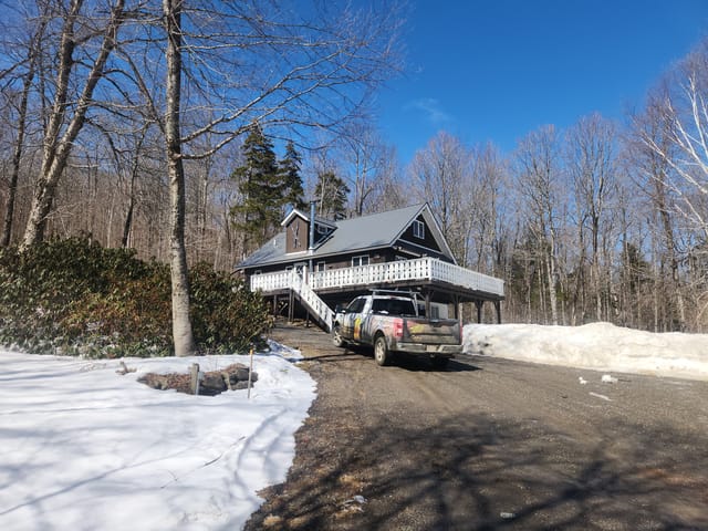 Musket Grey Interlock metal roof in Andover or Chester, VT