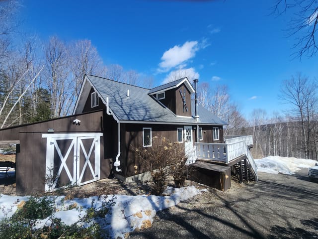 Musket Grey Interlock metal roof in Andover or Chester, VT