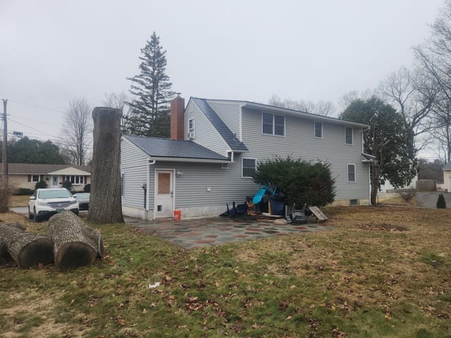 Deep Charcoal Interlock metal roof in South Burlington, VT