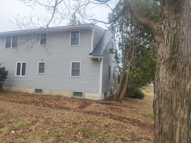 Deep Charcoal Interlock metal roof in South Burlington, VT