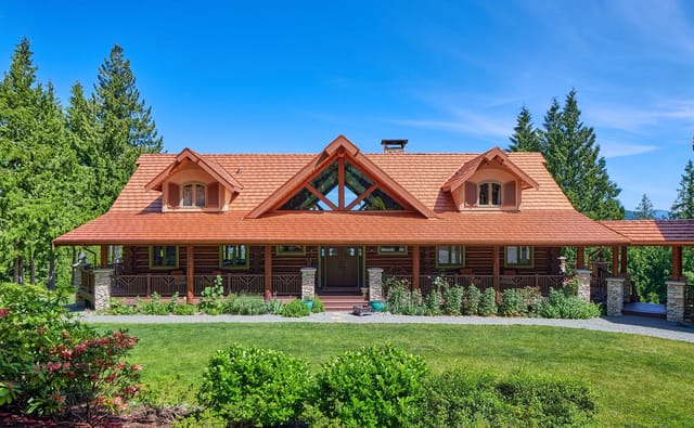 Copper Penny Interlock metal roof in Bellingham, WA