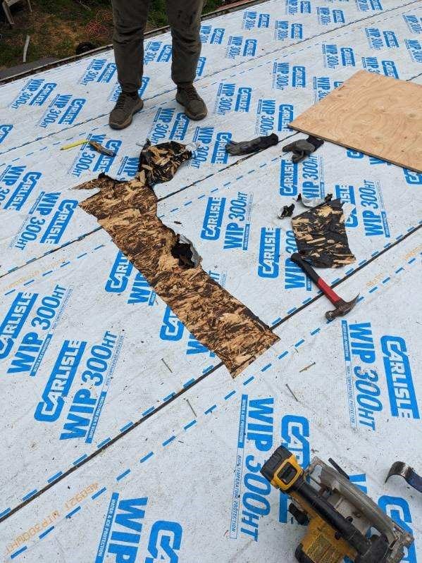 Tile Red Interlock metal roof in Port Orchard, WA