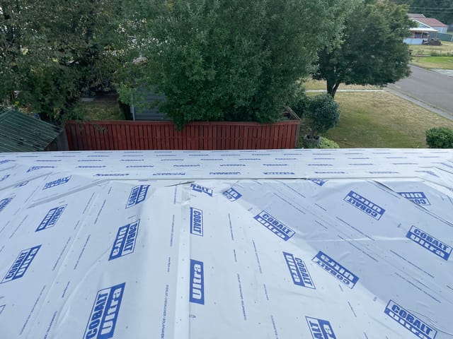 Copper Penny Interlock metal roof in Morton, WA