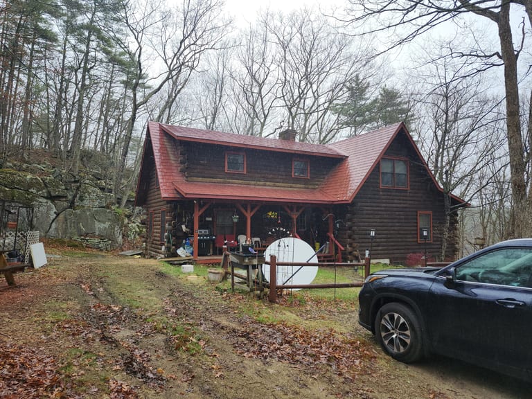 Interlock Aluminum Slate Metal Roofing – Tile Red | Barrington, NH