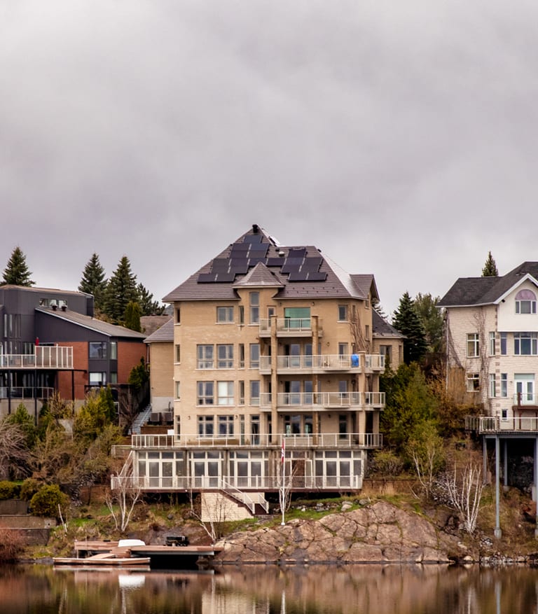 Interlock Aluminum Slate Metal Roofing – Tudor Brown | Sudbury, ON