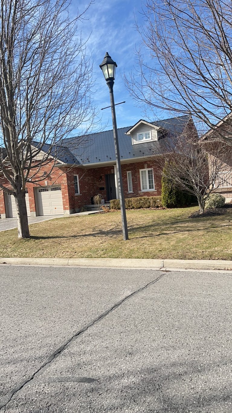 Interlock Aluminum Slate Metal Roofing – Black | Cobourg, ON (Front-right elevation)