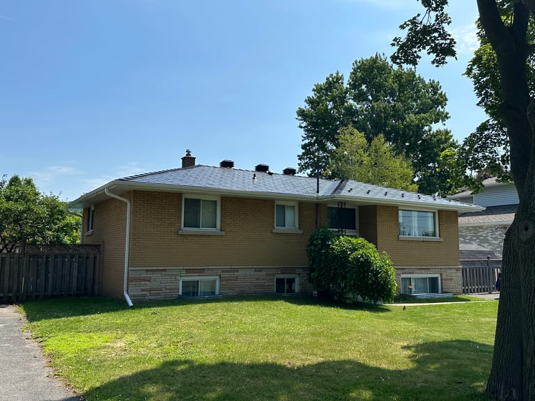 Interlock Aluminum Slate Metal Roofing – Black | Cornwall, ON