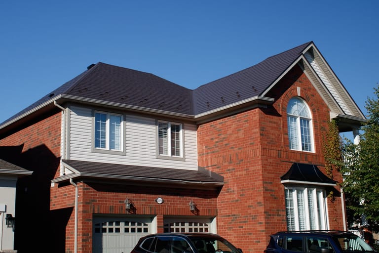 Interlock Aluminum Shingle Metal Roofing – Tudor Brown | Richmond Hill, ON