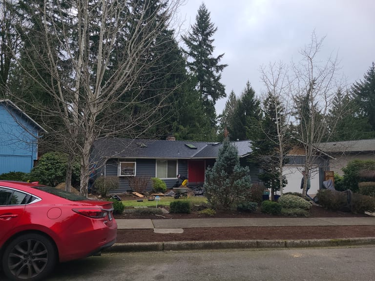 Interlock Aluminum Slate Metal Roofing â Black | Black Slate in Redmond, WA