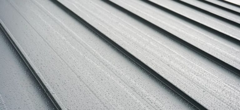 Alunar® Coating System on an Interlock metal roof