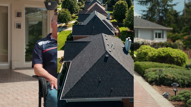 Charcoal Aluminum Slate Roof — Nanoose Bay, BC (Coastal)