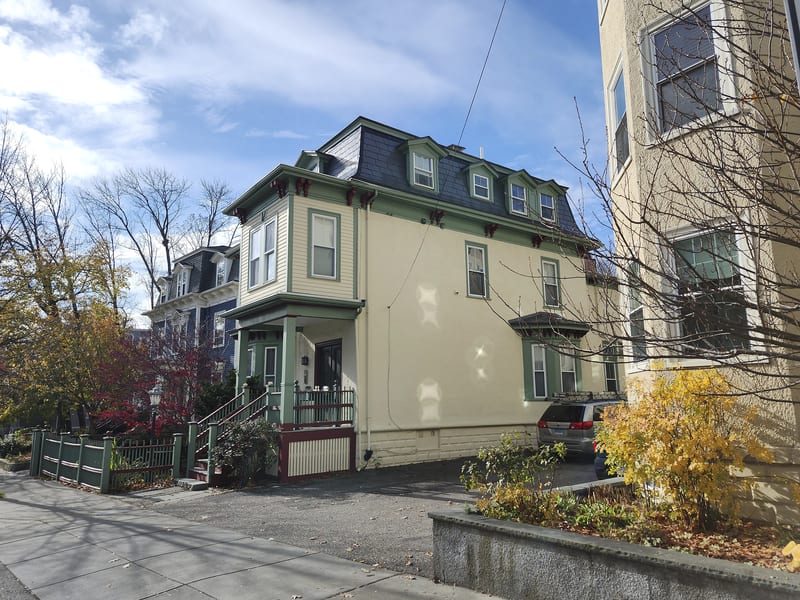 Interlock Aluminum Slate Metal Roofing – Charcoal Grey — Cambridge, MA