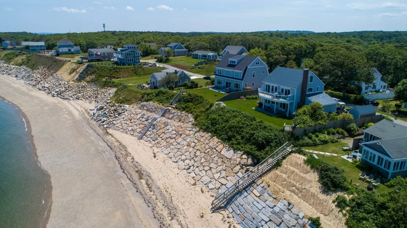 Interlock Aluminum Slate Metal Roofing – Deep Charcoal — Plymouth, MA