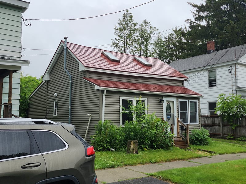 Interlock Aluminum Slate Metal Roofing – Tile Red — Pittsfield, MA