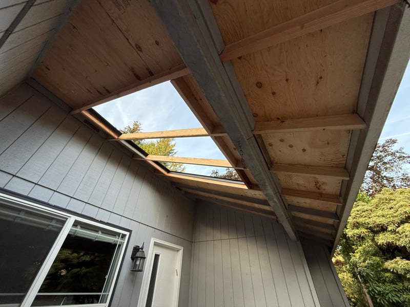 Interlock Aluminum Cedar Shingle Metal Roofing – Black — Tigard, OR