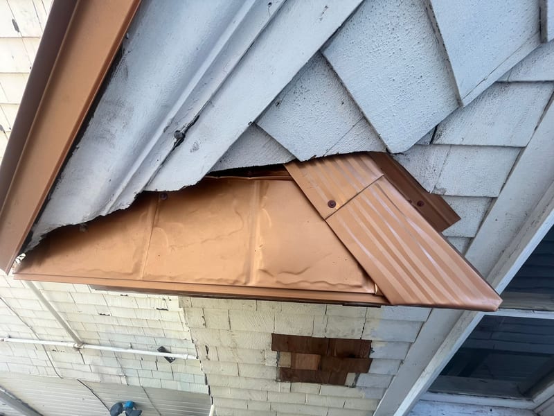Interlock Aluminum Slate Metal Roofing – Copper Penny — Tacoma, WA