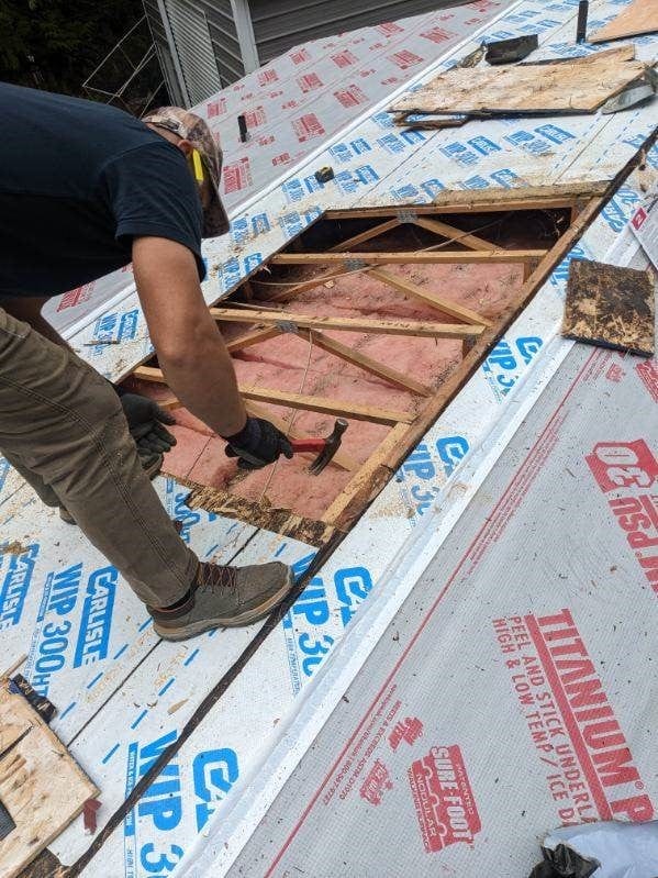 Interlock Aluminum Slate Metal Roofing – Tile Red — Port Orchard, WA