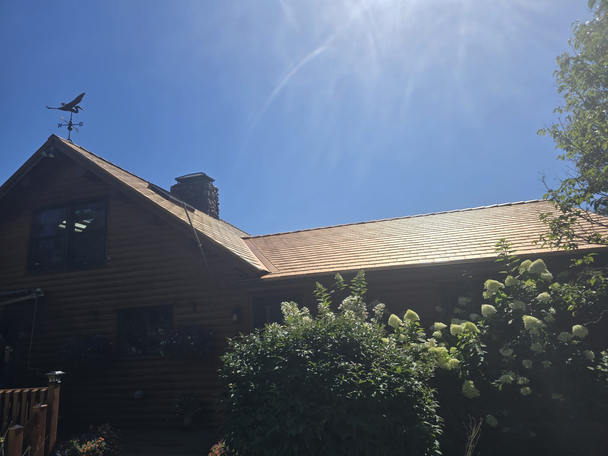 Interlock Aluminum Slate Metal Roofing – Copper Penny | Trenton, ME