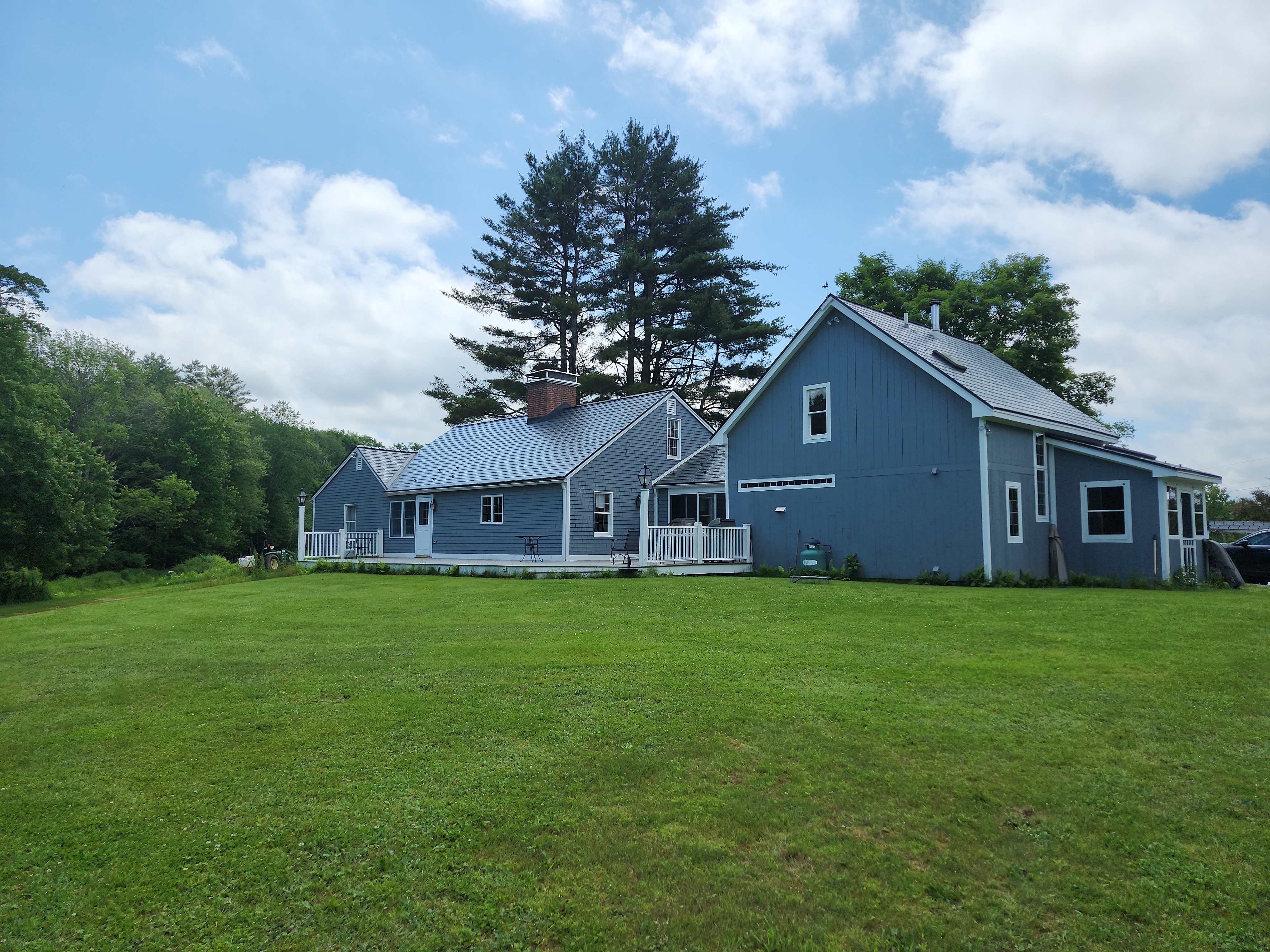 Interlock Aluminum Slate Metal Roofing – Deep Charcoal | Northwood, NH