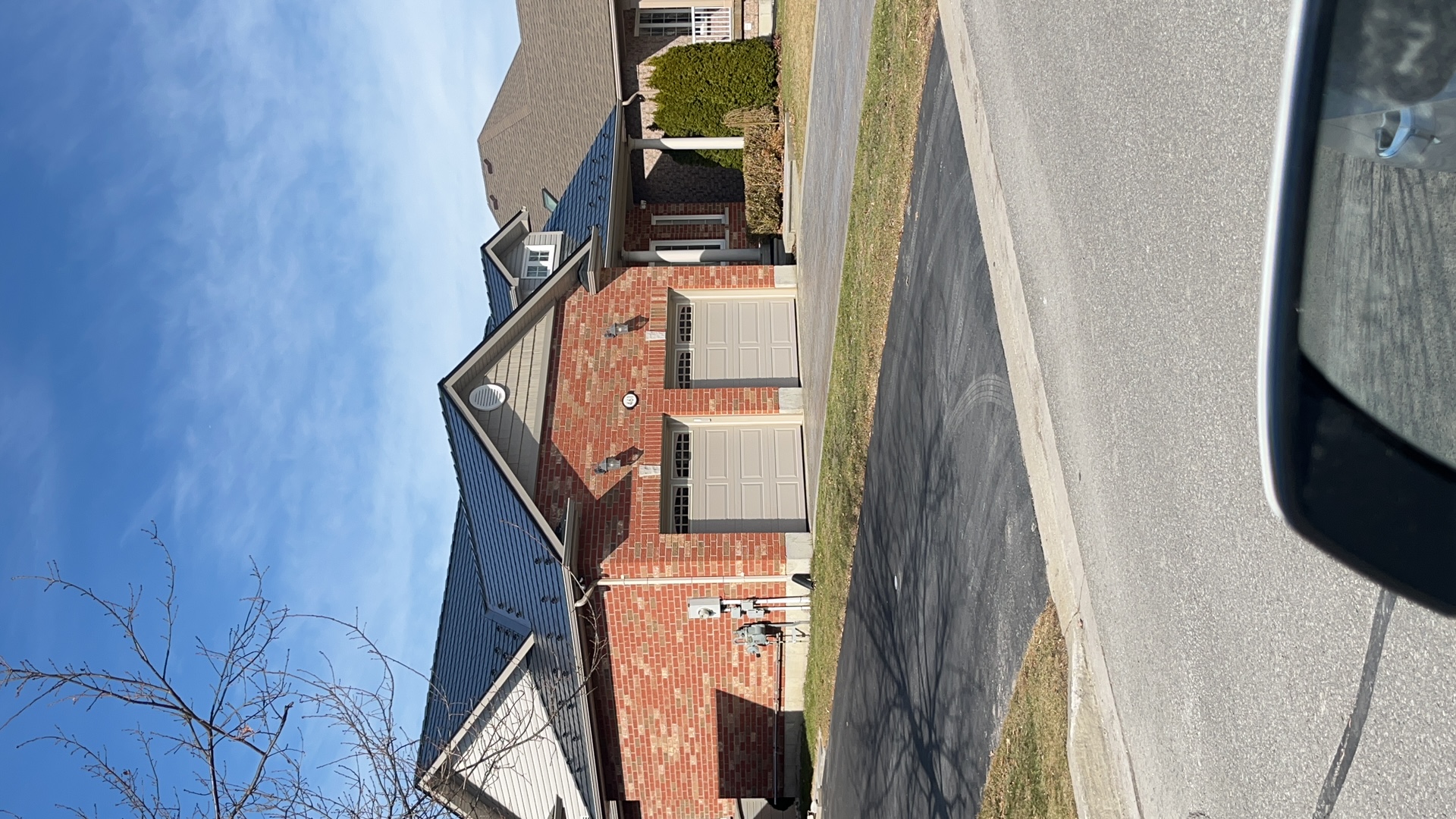 Interlock Aluminum Slate Metal Roofing – Black | Cobourg, ON (Front-left elevation)
