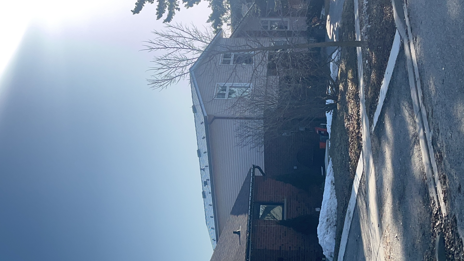 Interlock Aluminum Slate Metal Roofing – Black | Orangeville, ON (Front-left elevation)