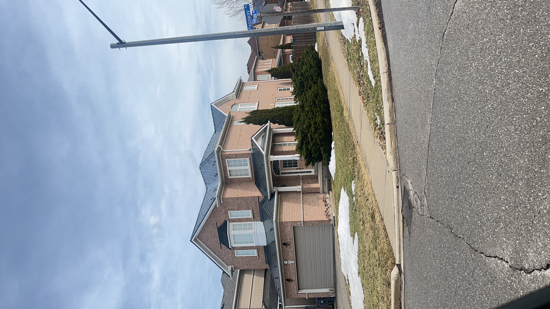 Interlock Aluminum Slate Metal Roofing – Deep Charcoal | Mississauga, ON (Front-right elevation)
