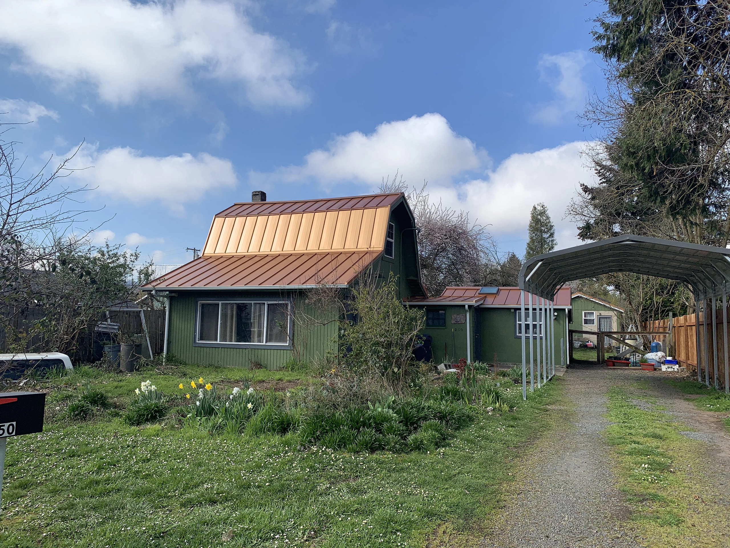 Interlock Aluminum Standing Seam Metal Roofing – Copper Penny | Eugene, OR