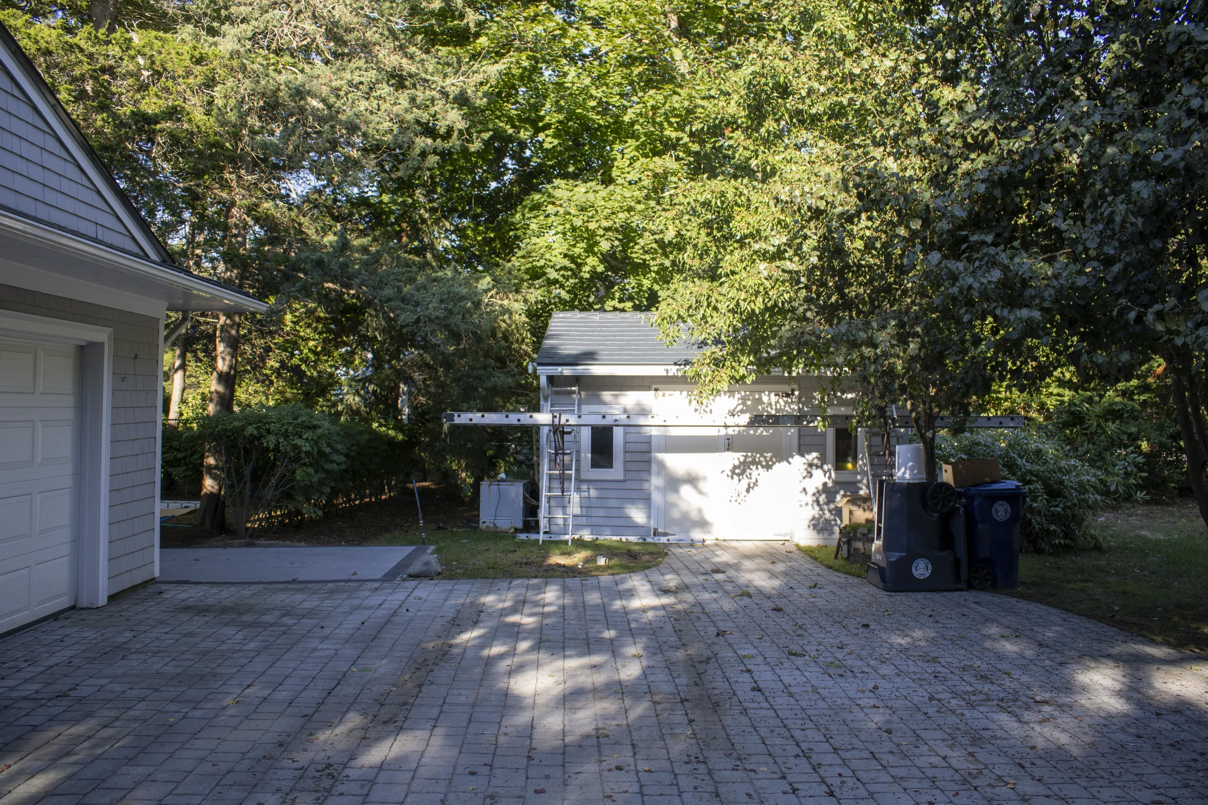 Deep Charcoal Interlock Slate aluminum roof on a Deep Charcoal Interlock Slate metal roof on a, Warwick, Rhode Island